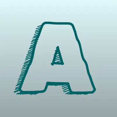 A & В, лого-визитка