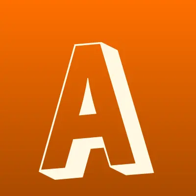 Акцент, рекламно-производственная компания, лого-визитка