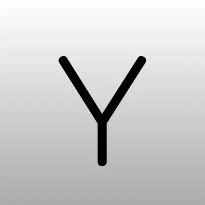 Yamaha, мотосалон, лого-визитка